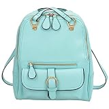 Tinksky? New Arrival Dual Use Korean Fashion Trends Leather Backpack One Shoulder Bag 17 Colors Opti