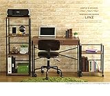 パソコンデスク　引き出し収納付