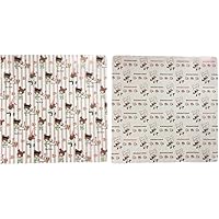 くまのがっこう ワックスペーパー (ジャッキーのおかしづくり) 20&times;20cm 80882