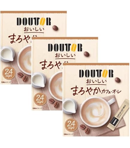 Amazon.co.jp: ドトールコーヒー 素材が香る黒糖カフェラテ (15g×6P