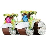 スタジオジブリ となりのトトロ おむつバイク 出産祝い おむつケーキ 今治タオル imabari towel Nuby (メリーズパンツタイプＭサイズ, 女の子向け(ピンク系))