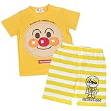 アスナロ（つなぎ・セットアップ） アンパンマン キャラクター Tスーツ 男の子 ベビー ルームウエア95 イエロー
