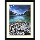 Framed Art Print, St. Mary Lake Glacier National Park' by Jason Savage: Outer Size 50cm x 70cm