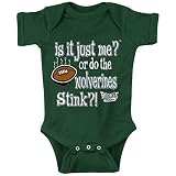 ミシガン州状態サッカーファン。Is It Just Me or Do the Wolverines Stink ?。フォレストOnesie ( nb-18 m )または幼児用Tシャツ( 2t-4t。