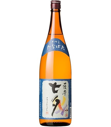 Amazon.co.jp: 田崎酒造 薩摩 黒七夕 [ 焼酎 25度 鹿児島県 1800ml