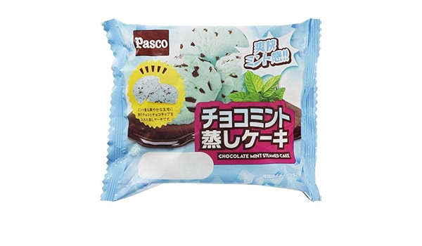 Amazon パスコ チョコミント蒸しケーキ1個 パスコ 菓子パン 通販