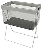 サキ サイドワゴン メッシュ Lサイズ 浅型 グレー R-336