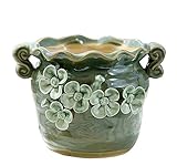 [10.5 * 10cm]ミニセラミック多肉植物ポットモダンサボテン植物ポット