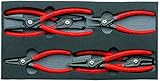 Knipex 00 20 01 V02 Circlip snap-ringペンチセット( 6 Piece ) by Knipexツール