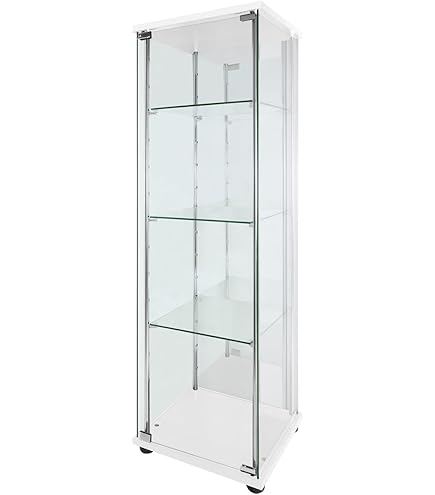 IKEA 飾り棚 ガラスケース 鍵付き ホワイト Amazon.co.jp: IKEA/イケア HAUGA/ハウガ：キャビネット