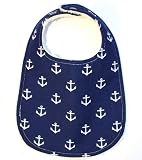 The Ellie Rose Extra Absorbent Phoebe Bib, Anchors Away by The Ellie Rose