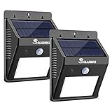 16LED ワイヤレス 人感 センサー ライト ( 屋外照明 夜間自動点灯 ), Solarmk® ソーラー 太陽発電 防水 壁掛け式 電気 ( 防犯防災 玄関 ガーデン 駐車場 庭 軒先 テラス ガ
