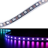 WIXURE WS2812B LED Strip Light Individually Addressable Programmable WS2811 Built-in 5050 RGB DC5V D