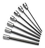 SK Hand Tool 19751 7 Pc.Fractional Long Ball Hex Bit Socket Set