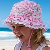 (クーリンガル) kooringal ベビー 女の子 帽子 UVカット UPF50 3段フリル L(48cm) ワンカラー