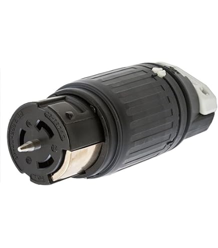 Amazon | Hubbell CS8375 Locking Inlet, 50 amp, 3 Phase 250V, 3