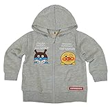 アンパンマン ZIPパーカー 2wayタイプ 男の子 ANPANMAN 春物 fo-oa7996 90cm グレー
