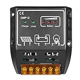 Anself 10A/20A 12V/24Vソーラー充放電コントローラー ラソーラーパネル バッテリーレギュレータ 安全保護