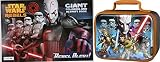 Star Wars Rebels Thermos Soft Lunch Kit and Giant Coloring and Activity Book 11" x 16" Bundle [並行輸入品