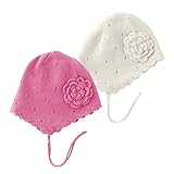 (アリサナ) arisanaお花のベビーニット帽 ベビー ピンク