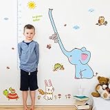 レンコス（Lemcos）　ウォールステッカー 　動物 　子供 ベビー部屋　保育園　子供身長計　ベビールームウォールステッカー 　PVC　飾り　壁紙　シール　DIYウォールステッカー　インテリア　窓・ド