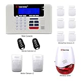 Pisector Professional Wireless Home Security Alarm System Kit with Auto Dial PS03-S [並行輸入品]