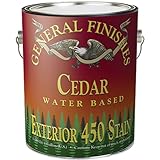 一般的な仕上げ水based Exterior 450 Stain Coffee Bean Quart