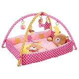 子供の知力を育てるプレイ・メイティ ベビージム 遊具 おもちゃ プレイマット (ピンク)