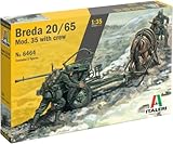 プラッツ イタレリ 1/35 WW2 イタリア ブレダ20/65 Mod.35 イタリア軍兵士2体 ラバ1体付属 プラモデル IT6464 (ミリタリー)