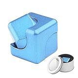キューブHandスピナー高速度EDCアップグレードFidget指スピンおもちゃADHDフォーカスAnxiety応力と退屈Relieves Toy for Kids &大人 ブルー