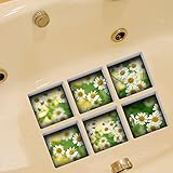 Vancore 6個3d BathtubステッカーノンスリップDecals Tub Tattoos HD-HD01819-A