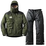 ロゴス リプナー タフ防水防寒スーツ フォルテ 30369572 カーキ L