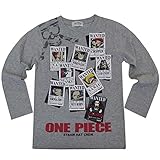 ドラゴンボール超(スーパー) ONEPIECE 長袖Tシャツ ロンT 孫悟空　ベジータ　ルフィ　手配書 秋物 子供用 fo-nt01 160cm No.05