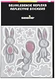 SeeME デザイナーリフレクティブステッカー BUNNIES 58129