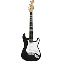 legend レジェンド　ミニギター BK LST-MINI ストラト LEGEND LST-MINI エレキギター初心者14点セット【マーシャル