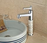Elegant European Style Taller Bathroom Sink Faucet Single Handle Basin Faucet Mix Tap Chrome Finish 