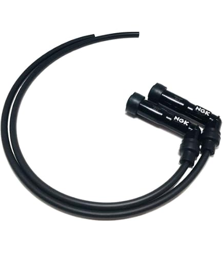 Amazon.co.jp: プラグコードセット プラグキャップ 黒 2本 GS400 CB450