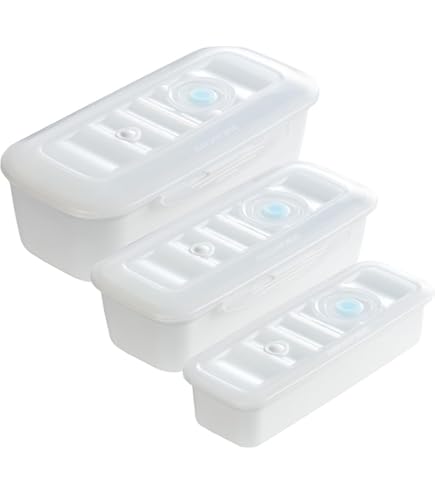 Amazon｜アサヒ軽金属 真空アラカルト 耐熱 ガラス 保存容器 0.4