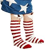 (ビグッド)Bigood かわいい ベビー 赤ちゃん もこもこ 靴下 ソックス ハイソックス 靴下 ルームソックス カジュアル 保温 ソックス（ヘラジカ）