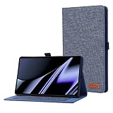 【E-COAST】Blackview Tab60 8.68インチ 用ケース スタンド可能 カードポケット付 軽量 (ネイビー)