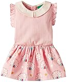 Little Green Radicals - リトルグリーンラディカルズ - ドレス - クジャクのワンピース - ペールピンク - Peter Pan Dress - Pale Pink - フェ