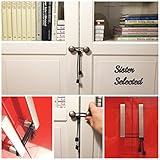 Child Baby Safety Cabinet Lock Latch Strap. Child Proof Home Safety/Kitchen Safety/Furniture Safety.