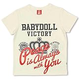BABYDOLL（ベビードール） VICTORYTシャツ 子供服 ベビー 120cm オフホワイト