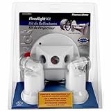 Thomas & Betts CS212WH Red Dot Traditional Floodlight Kit, White [並行輸入品]