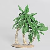 Liebeye 盆栽植物の装飾 人工木モデル ミニチュアシミュレーションマイクロ ココナッツの木