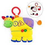 Wisecube Multifunctional Stuffed Cow [並行輸入品]