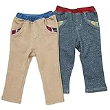 【アウトレット】 La Chiave ロングパンツ (80～130cm) キムラタンの子供服 ネイビーブルー 80 ( 53313x53513-153 )