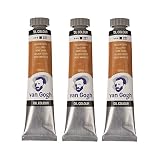 ターレンス 油絵具3本組 ヴァンゴッホ イエローオーカー T0204-227-3 20ml