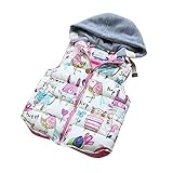 Cutelove 子供服 ベスト 綿 ガールズ 女の子 春秋 落書き柄 キッズ 柔らか 可愛い 人気 厚手 おしゃれ