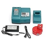 Makita マキタ充電器 電動工具バッテリー専用 7.2V 9.6V 12V 14.4V 18V リチウムイオン ニッケル水素 ニカド 電池 全対応 チャージャー 互換充電器 1年間保証